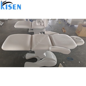 KISEN Comfortable Electric Salon Beauty <b>Bed</b> Portable Design Head Spa Therapy Beauty <b>for</b> Facial Treatments Massage Table - Product Image 6