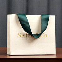 Sacs cadeaux de mode haut de gamme personnalisables, sacs fourre-tout en papier spécial, imprimés avec logo, pour les magasins de vêtements, les bijouteries, sur mesure