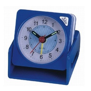 Mini Flap Desk <b>Clock</b> Quartz Analog Alarm <b>Clock</b> Snooze <b>Night</b> <b>Light</b> Color Changing Voice Dial for RV Travel - Product Image 2