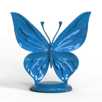Custom Polyresin Souvenir Sculpturen Vlinder Sculptuur 3d Model