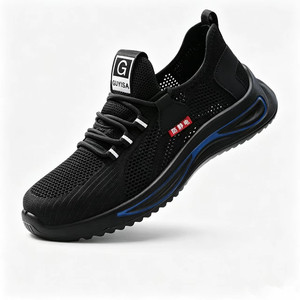 Chaussures de sécurité respirantes sans embout pour l'industrie pétrochimique, faciles à mettre et à enlever, chaussures antistatiques pour femmes - Product Image 4