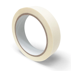 <span class=keywords><strong>Ruban</strong></span> adhésif multi-usages beige/blanc de 19 mm x 50 m (0,75 pouce x 55 yards) pour peinture et artisanat - Product Image 4