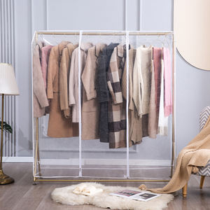 Einfache Kleiderschrank-Abdeckung zum Aufhängen, Staubschutz für Kleiderständer - Product Image 4