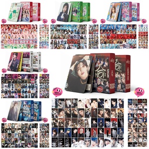 Vente en gros de 95 pièces/ensemble de cartes Lomo Kpop SKZ HOP, cartes photo HD d'idoles BINI avec autocollants pour collection de fans, cadeau - Product Image 1