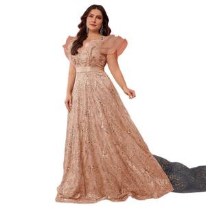 ชุดเดรสออกงานกลางคืนสไตล์วินเทจสำห<span class=keywords><strong>รับ</strong></span>ผู้<span class=keywords><strong>ห</strong></span>ญิงอเมริกันเชื้อสายยุโรปไซส์พลัส ทรงสวย<span class=keywords><strong>ห</strong></span>รู ตกแต่งผ้าแบบแพทช์เวิร์ค คอวี แต่งระบาย แขนยาว ป้องกันไฟฟ้าสถิต พร้อมซิป - Product Image 5