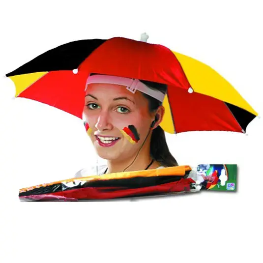 Распродажа шапки-зонтиков с флагом
