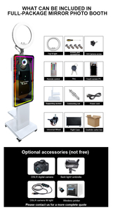Software Gratuito para Compartir Fotos, Cabina de Fotos con Espejo y Estuche de Transporte, Máquina de Fotos DSLR, Grabación de GIF y <span class=keywords><strong>Boomerang</strong></span> - Product Image 5