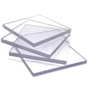 XINHAI हार्ड प्लास्टिक पारदर्शी स्पष्ट हार्ड प्लास्टिक शीट छत के लिए 3 मिमी ठोस पॉली कार्बोनेट शीट