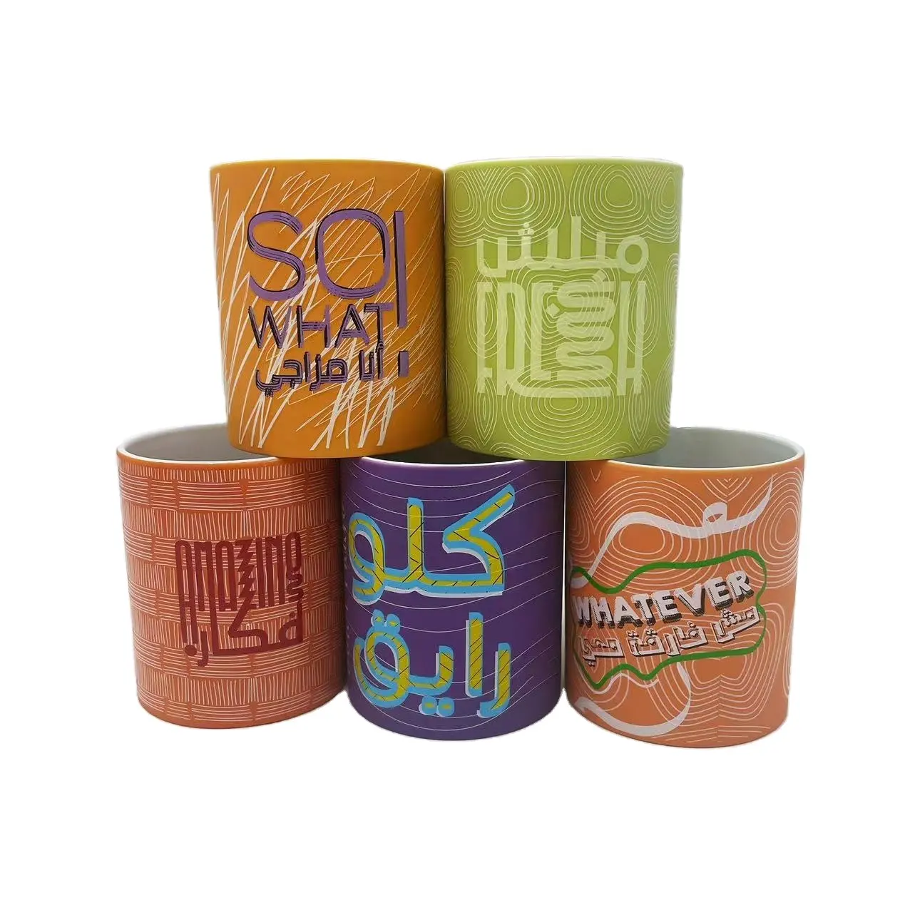 Tazas de café Mate con impresión personalizada, personalizadas, a todo Color, por sublimación, directa de fábrica