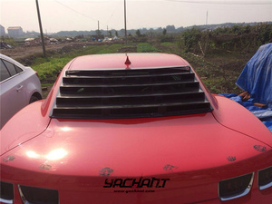 FRP fibra de vidrio 2010 a 2015 Camaro <span class=keywords><strong>GTRS</strong></span> estilo persiana de ventana trasera para Chevrolet Camaro - Product Image 2