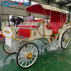 Nouveaux chariots royaux de luxe tirés par des chevaux/chariots de cheval/voitures de cheval de mode à vendre