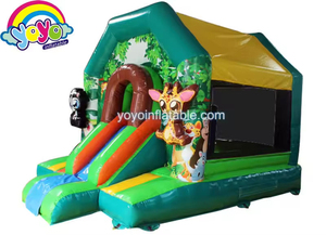 Portable Jungle <b>Inflatable</b> <b>Bouncer</b> Easy Storage Carry Bag Reinforced Seams Leak Proof - Product Image 2