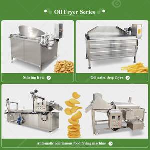 Freidora industrial continua pequeña con cinta transportadora para alitas de pollo, freidora de gas con cinta transportadora - Product Image 6