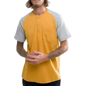 High quality summer 100% cotton 210gsm t-shirt for men custom logo street wear two tone men's t shirts