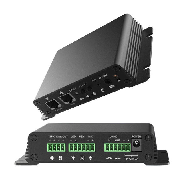 Fanvil PA2S SIP VoIP Gateway for Broadcast SIP Call Video SIP Intercom IP Network with SIP Speaker