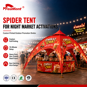 Tenda a Cupola FEAMONT per Noleggio, Tenda ad Arco per Eventi, per Aziende di Noleggio Feste e Attività all'Aperto - Product Image 1