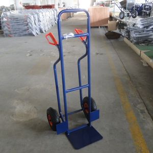 माल परिवहन धातु प्लेटफॉर्म ओएम के लिए पोर्टेबल भारी शुल्क औद्योगिक ट्रॉली ट्रक गाड़ी 250 किलोग्राम भार दो पहिया हाथ ट्रॉली - Product Image 2