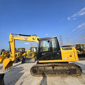 Excavadora Caterpillar usada completamente original CAT 312D2GC Buenas condiciones de trabajo Excavadora de orugas hidráulica usada Stock - Product Image 6