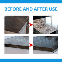 Agent de placage cristallin Jaysuing pour pierre, marbre, quartz, granit, carrelage céramique – Liquide éclaircissant et anti-rouille pour la suppression des taches de corrosion