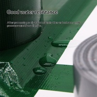 Adhésif acrylique à base de tissu haute viscosité Ginnva, autocollant facile à décoller, film protecteur pour sol, ruban adhésif pour tapis, imperméable