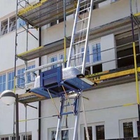 Élévateur de chantier pour panneaux solaires, monte-charge aérien, équipement de levage automatisé