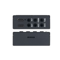 HAMCUBE PRO Entraîneur portable HAM CW, Entraîneur de code Morse, Décodage CN/EN avec base magnétique, Clavier télégraphique double pavillon