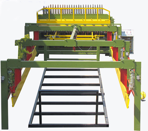 Jaula neumática eléctrica de alambre de acero, malla de alambre soldado, bandeja de cable de construcción, máquina de fabricación de panel y rollo, precio - Product Image 1
