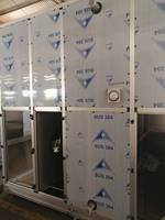 Unité de traitement d'air anti-corrosion pour climatiseur d'armoire en acier inoxydable à double source et à économie d'énergie