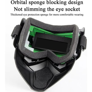 Casco da saldatura solido e di lunga durata per saldatura, molatura, lucidatura e taglio, design rimovibile - Product Image 5