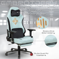 Appui-tête magnétique Gamer Confortable Luxe Professionnel Frog Lock Executive OEM Chaise de bureau d'ordinateur de jeu avec pieds