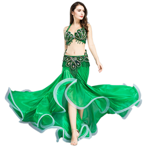<span class=keywords><strong>Costume</strong></span> da Danza del Ventre per Donna, Alta Qualità, Abito Bollywood per Esibizioni, Set Completo - Product Image 3