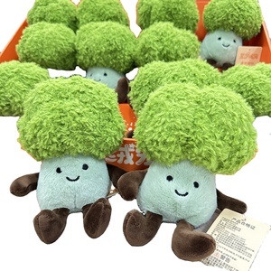 Peluche parfumée en forme de légume (brocoli, fruit) pour enfants, jouet de simulation pour maison de poupée, ornements végétaux - Product Image 1