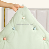 Nouveau style – Lot de 6 attaches antidérapantes pour couettes, draps et housses de couette – Fixe-édredons motif chat