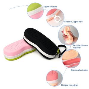 กล่องใส่แว่นตาว่ายน้ำซิลิโคนแบบพกพา - Product Image 4