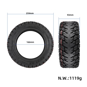 Pneu tubeless tout-terrain Ulip 90/65-6.5 pour pneu gonflable de 11 pouces pour trottinette électrique Zero 11X/Speedual Plus/Dualtron Ultra/<span class=keywords><strong>Kaabo</strong></span> - Product Image 2