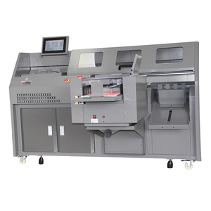 Wuhao G470 hoàn toàn tự động thông minh cuốn sách máy tính ràng buộc keo nóng điện phát hiện độ dày thu thập Sách tự động - Product Image 2