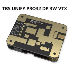 Transmisor de Video TBS UNIFY PRO32 DP 3W 5.8G VTX MMCX 3W de Banda Ancha 5.8GHz de Largo Alcance para Drones de Carreras FPV RC, Accesorios para Pilotos - Product Image 5