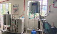 200 L fonctions de chauffage et de refroidissement machine de pasteurisation du lait pasteurisateur avec système de refroidissement HJ-SJZ200