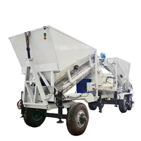 Centrale à béton mobile préfabriquée SDDOM MB1200 modulaire Malaisie, prête à l'emploi, petite, mini, portable, 5-50 m3/h