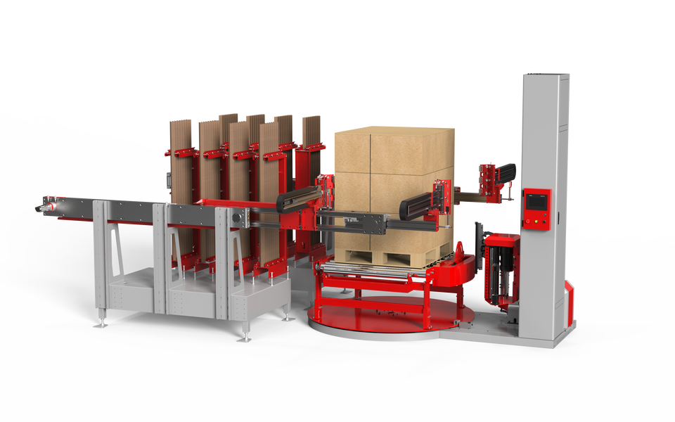 Packing Line Packing Machine YK-S-4HJ Automatic Carton Packaging Machine Industrial Box Packing ...