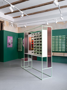 Exhibidores de Gafas Personalizados para Tiendas, Diseño de Interiores, Color Personalizado, Exhibidores Ópticos con Iluminación LED, Resistentes - Product Image 3