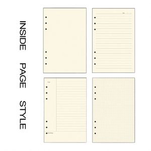 Personalized Custom Leather Hardcover A5/A6 Thread <b>Sewing</b> Bound Planner Diary Journal Notebook with Gift <b>Box</b> Option - Product Image 3