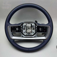 Volant en cuir personnalisé de qualité supérieure avec fibre de carbone pour Land Rover Range Rover Defender Discovery |   Style sportif de luxe