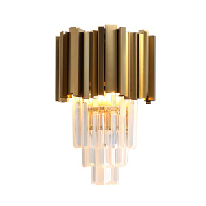 Lampada da Parete Sconce <span class=keywords><strong>a</strong></span> <span class=keywords><strong>Led</strong></span> di Lusso in Metallo, Lampadario Moderno Classico in Cristallo per Camera da Letto, Decorazione per Interni - Product Image 6