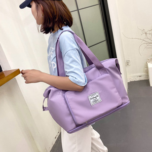 Sac de sport T Cross Border à séparation sec/humide, en nylon léger et pliable, sac à bandoulière pour voyage, natation et usage quotidien - Product Image 3