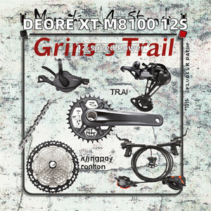 Grupo de Transmisión para Bicicleta de Montaña <span class=keywords><strong>DEORE</strong></span> <span class=keywords><strong>XT</strong></span> M8100 de 12 Velocidades, Casete de Aleación, Cambio Trasero 10-51T - Product Image 2