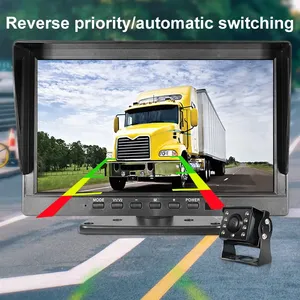 Pz 1080p không thấm nước sao lưu máy ảnh 10 inch Hỗ trợ Đậu Xe Màn Hình BSD báo động xe tải van xe điểm mù hệ thống giám sát - Product Image 2
