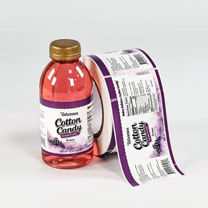 Etiquetas Personalizadas para Botellas de Bebidas, Fabricadas en Dongguan, China |   Etiquetas Impermeables y Resistentes al Aceite para Botellas de Grado Alimenticio - Product Image 2