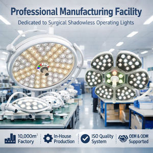 LED 의료 병원 그림자없는 외과 수술 램프 극장 조명 수의학 장비 천장 장착 램프 - Product Image 5
