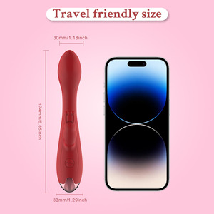 Vibrador de Conejo Rojo para Mujer, Recargable por USB, de Silicona, con Doble Motor, 10 Frecuencias, Estimulador de Punto G, para Adultos - Product Image 4